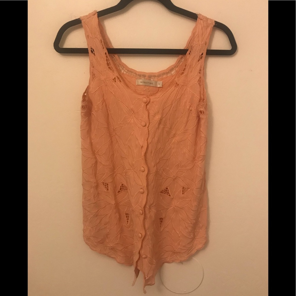 Mink Pink floral tank